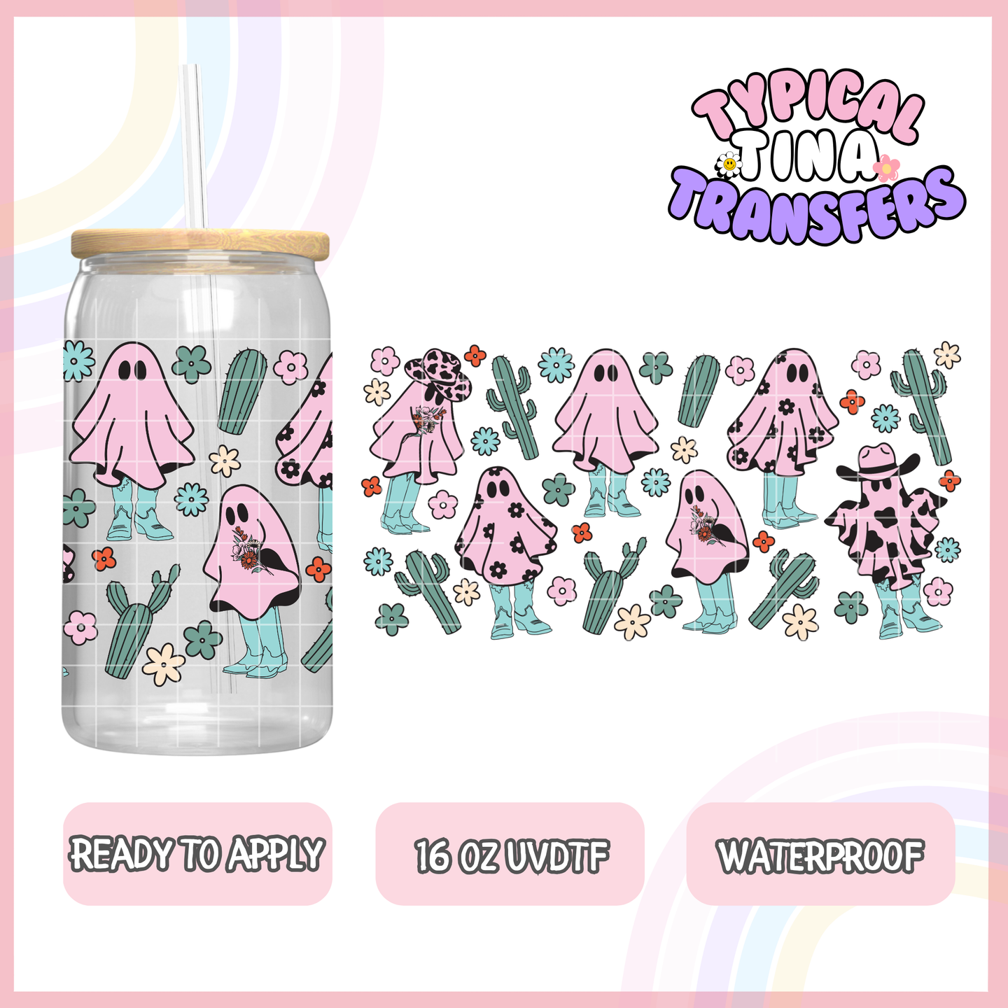 UVDTF #1321 | 16oz UVDTF Wrap | POD